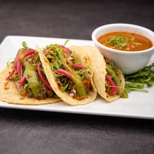 Carnitas Michoacana Tacos $11.00