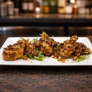 Chicken Wings-Spicy Oil & Nuts